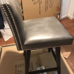 Vintage Swivel Counter Stool 