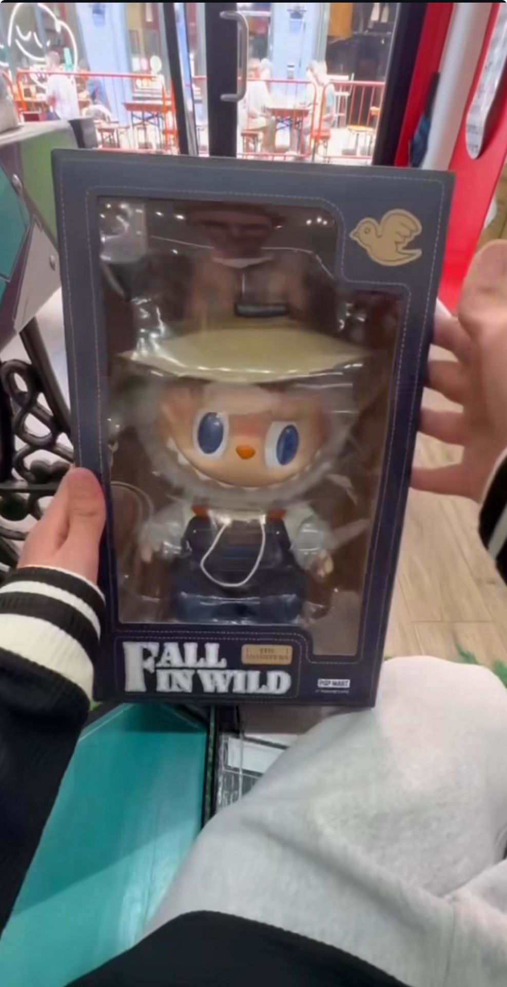 Pop Mart LABUBU The Monsters Fall In Wild Vinyl Plush Doll