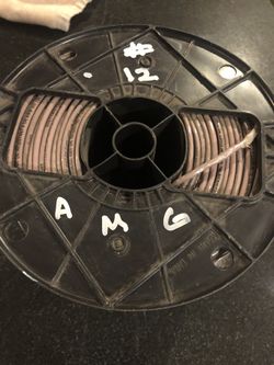 Brown #12 Wire AMG (500feet)