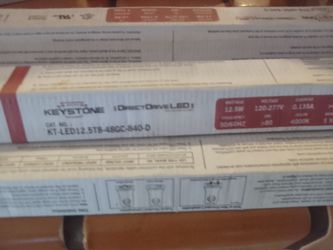 Keystone Technologies DirectDrive T8 LED linear tube light bulb