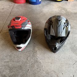 2 Full Face Helmets