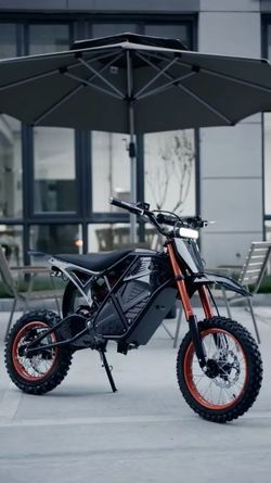 3000w Electric Dirt Bike 40Mph 45miles Range
