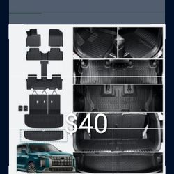 Hyundai Palisade Cargo And Floor Mats New $40