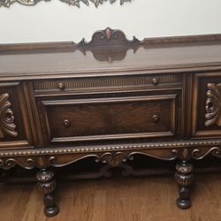 Rockford Jacobean revival style side bord