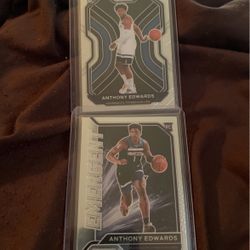 Anthony Edwards Prizm Rookie Lot