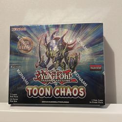 Yu gi oh toon chaos booster box