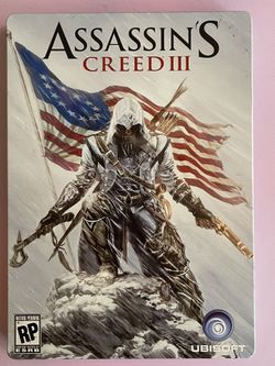 Assassins Creed 3 Steel Case + Game PS3