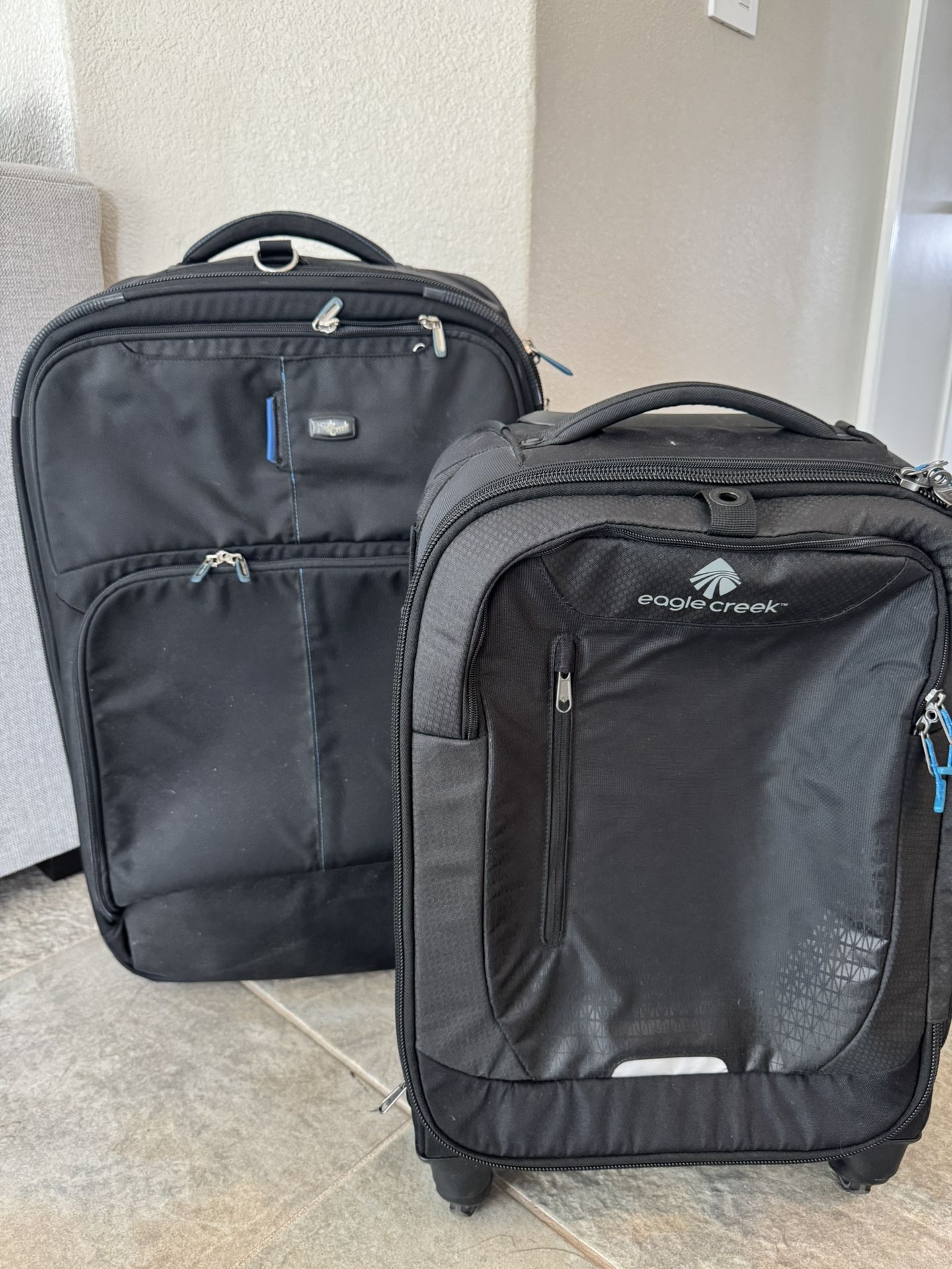 Eagle Creek Spinner Luggage Set – Black, 2 Pieces