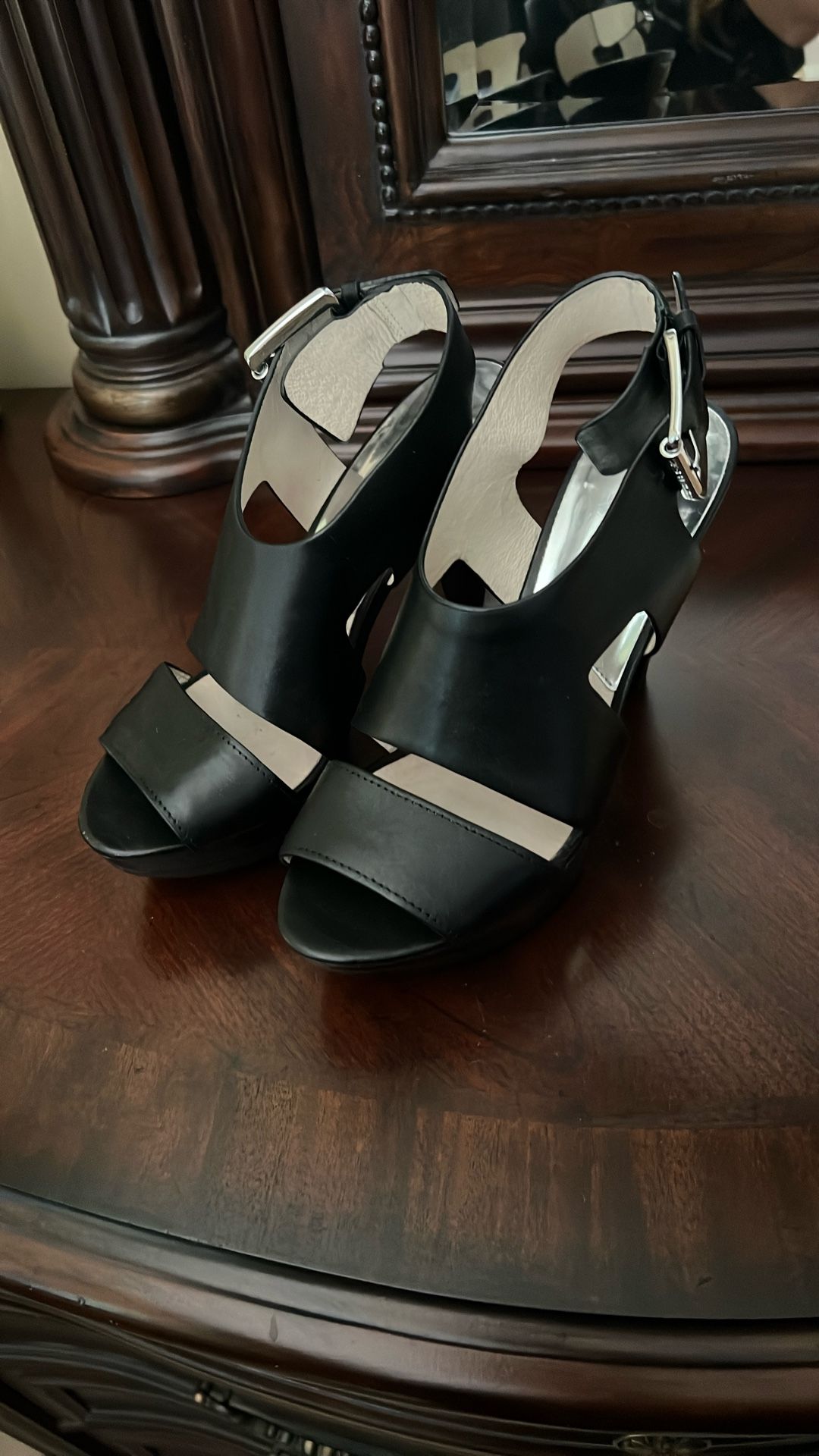 Michael Kors Heels Black Size 7.5