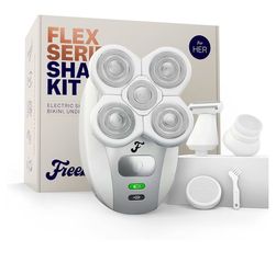Freebird FlexSeries Electric Razor for Women - Silk Smooth Legs, Body Hair, & Pubic Shaver - for Private Area, Sensitive Skin, Bikini Trimmer