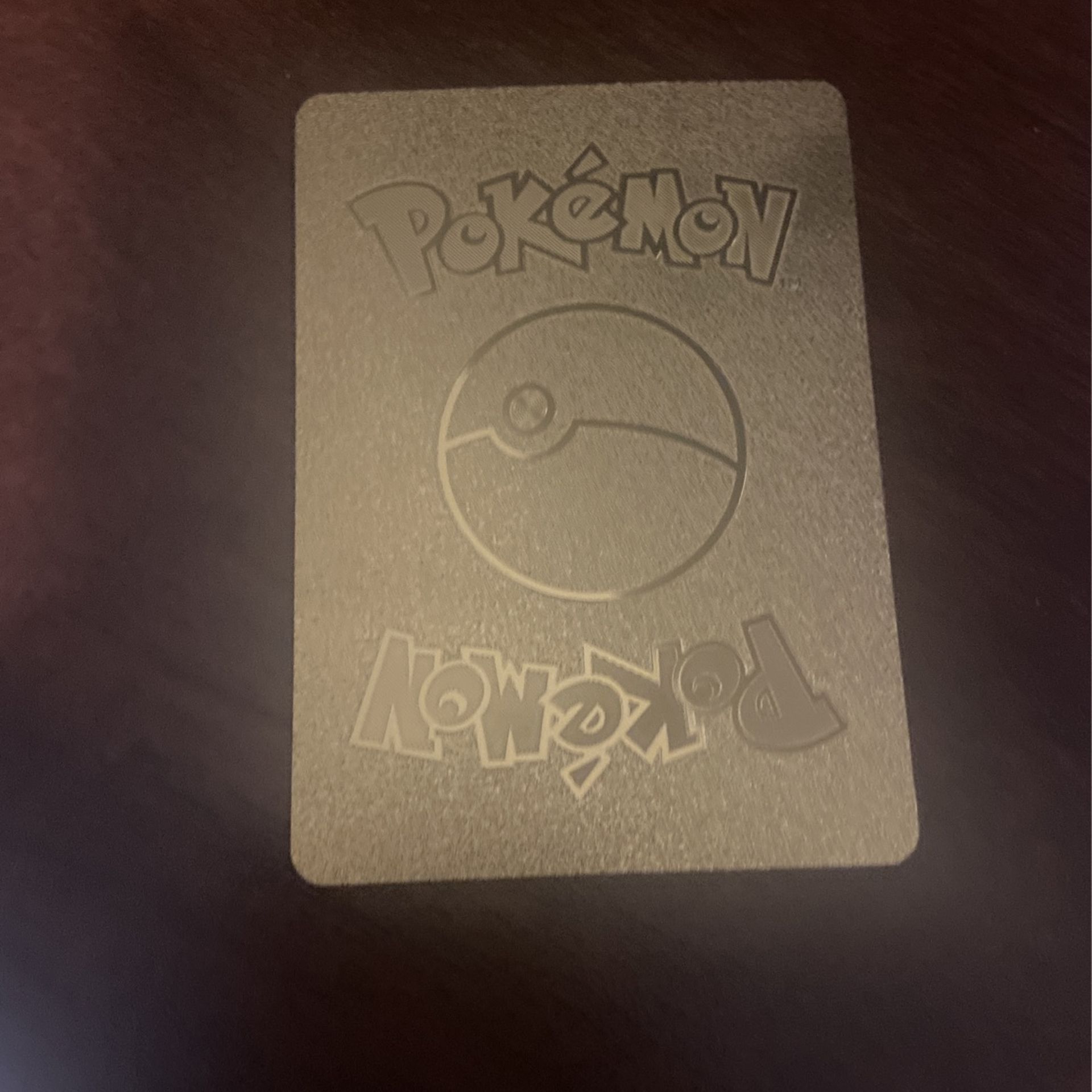 Pokémon Gold Charzard Card