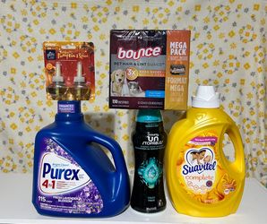 Laundry Care Bundle – Purex, Bounce, Downy, Suavitel, Glade all for just $27.00 that’s a savings of $15.00 compare to regular retail price !