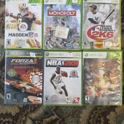 XBOX  360 Console AND Games