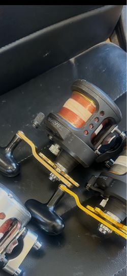 Murrieta Daiwa Saltist 35h with new 50lb braid and 30lb top.