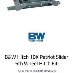 Patriot 18k 5th Wheel Hitch 