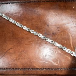Bracelet 929 Silver With Diamonds 