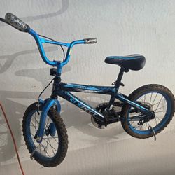 Boys 16" Bike With Training Wheels