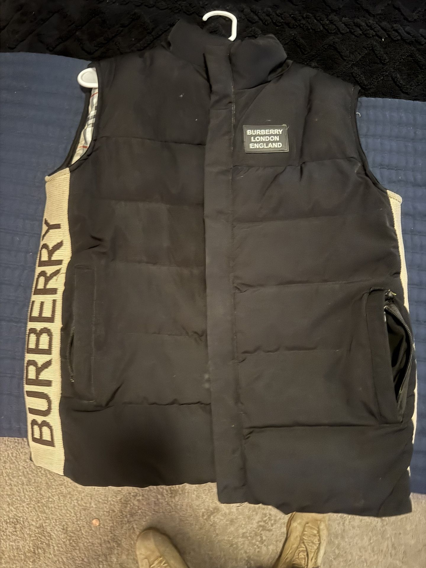 men Burberry Vest