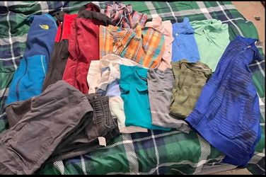 Lot of Boys Clothes  size 10-12. All for 30$