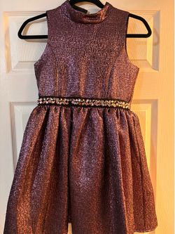 Beautiful girls pink dress