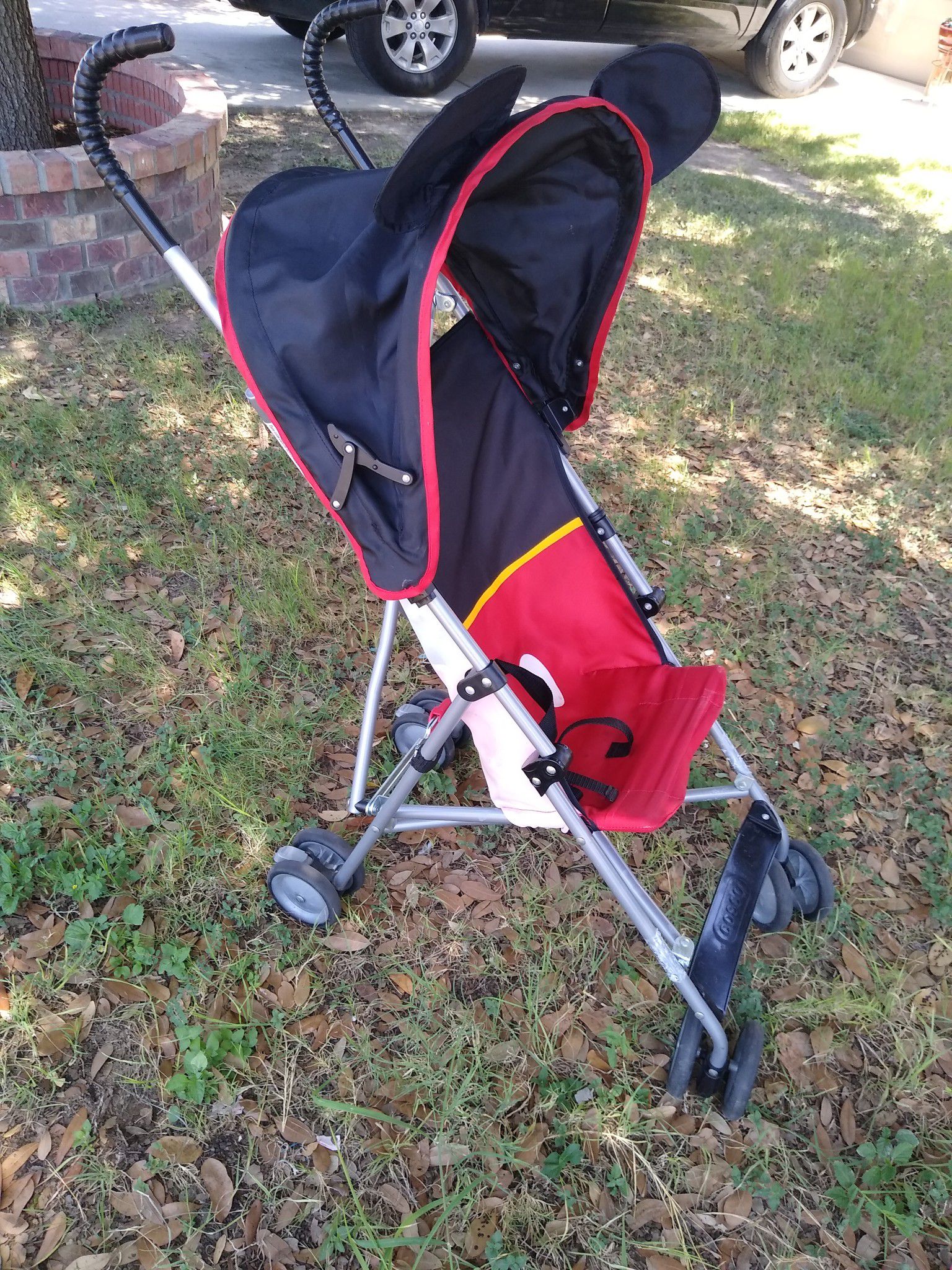 Mickey. mouse stroller