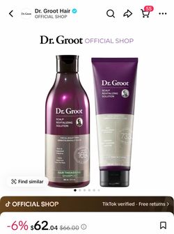 Dr. Groot Hair Thickening Shampoo & Conditioner Set