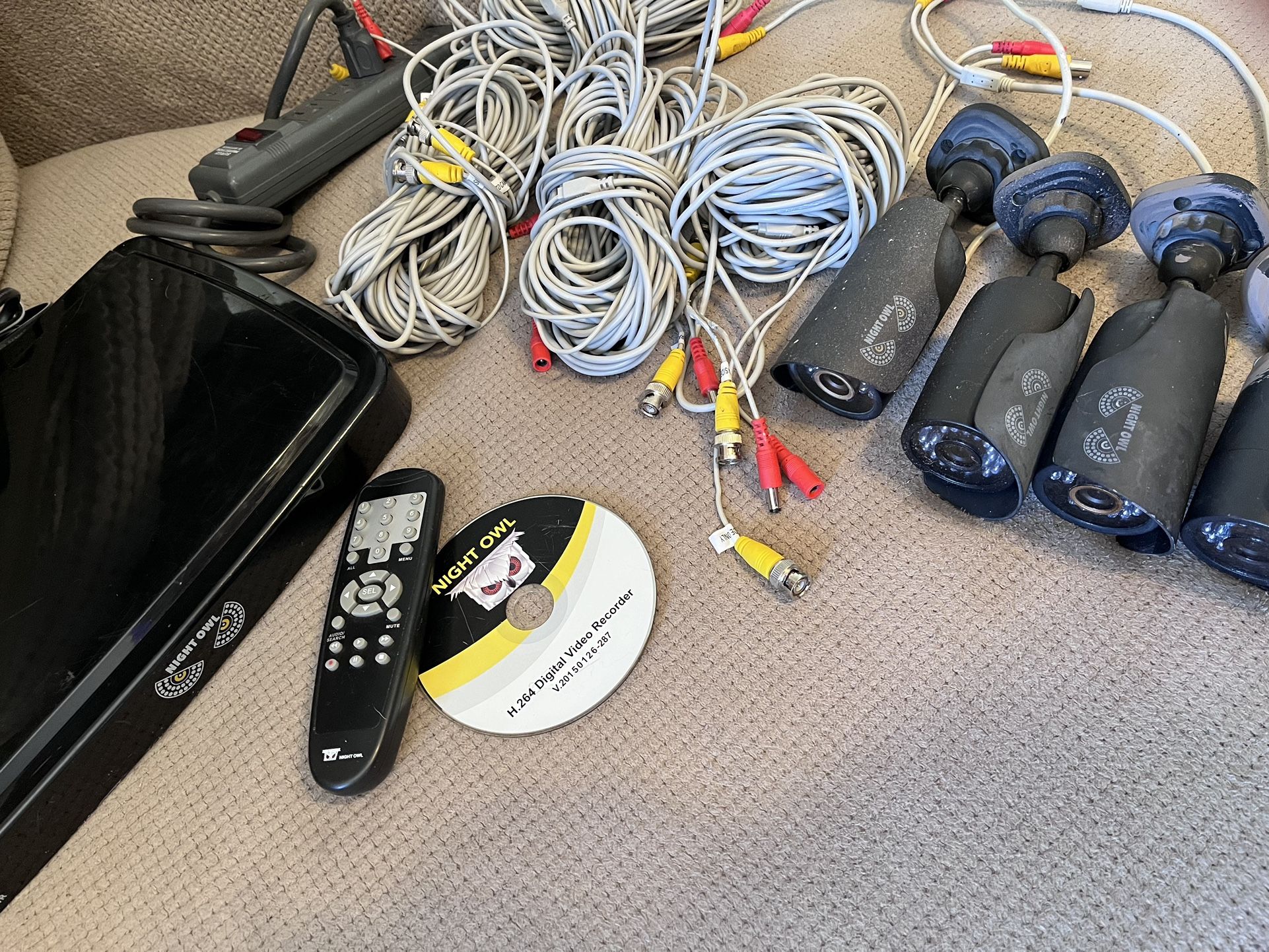 2 Sets Of Night Owl Security Systems
