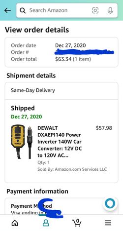 Dewalt power inverter