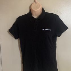 Sennheiser Staff Short Sleeve Classic Polo Shirt Black Size Small
