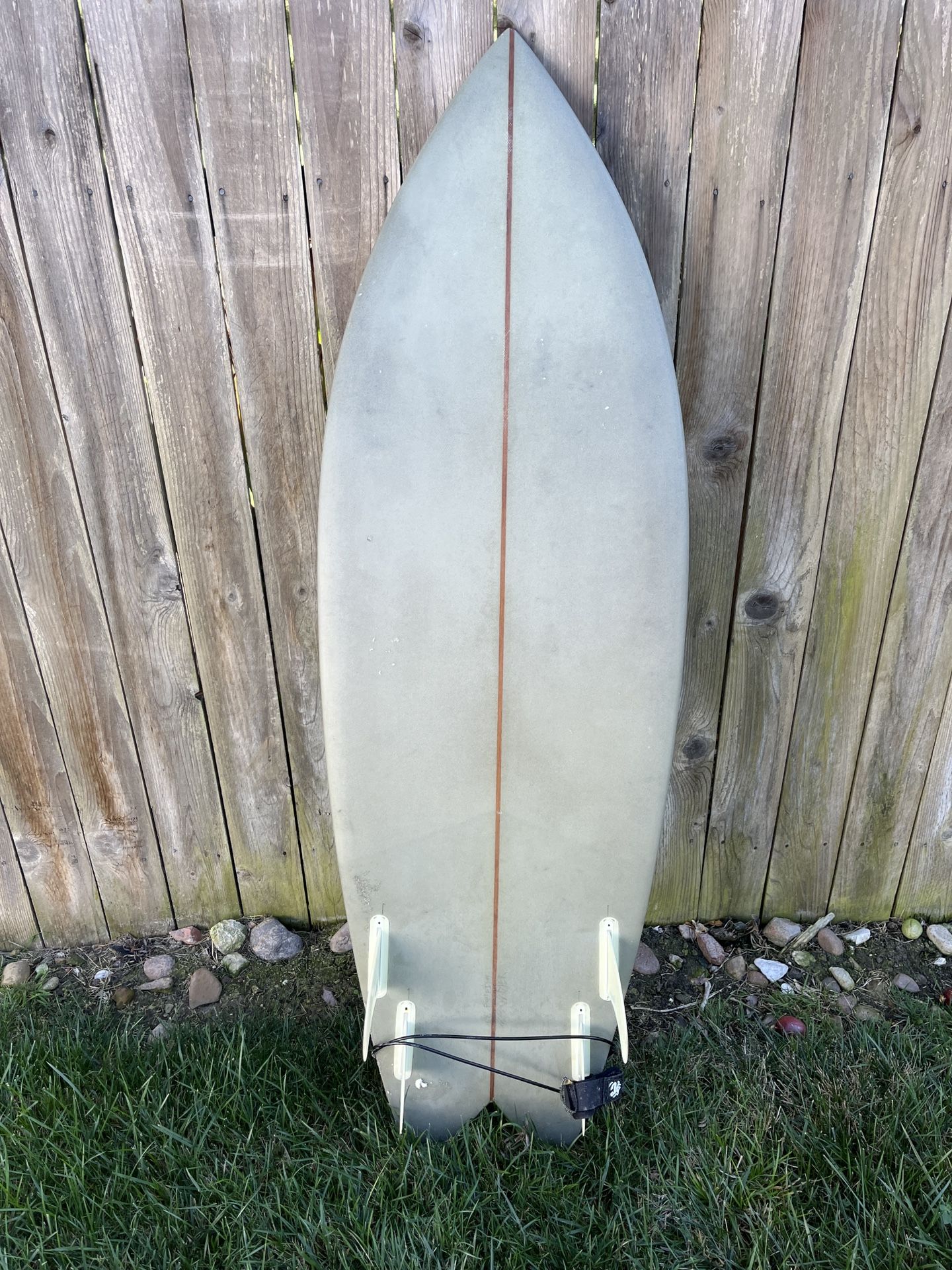 5' 8” Dyer Brand Fish Surfboard