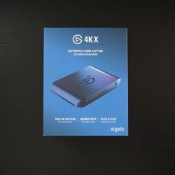Elgato 4K X - 4K144 HDR10 External Capture Card with for Switch, PS5, XBOX