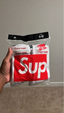 Black & White supreme socks