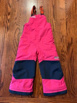 Helly Hansen Rider 2 Insulated Bib / Snow Pants Size 3T - Pink