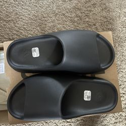 Adidas Black Yeezy Slides
