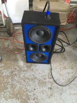 Chechero with 8s celestions n horns n wire