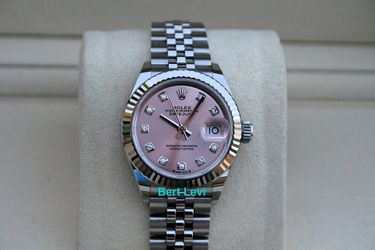 ROLEX 279174 DATEJUST LADIES WATCH 28MM PINK DIAMOND DIAL - T3775