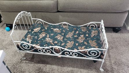 Antique Baby Cast Iron Crib