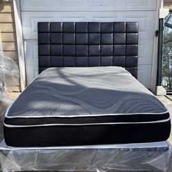Queen bed And Headboard 