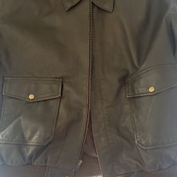 Vintage Leather Jacket Heavy 