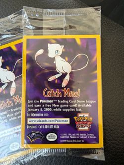 vintage pokemon MewTwo promo