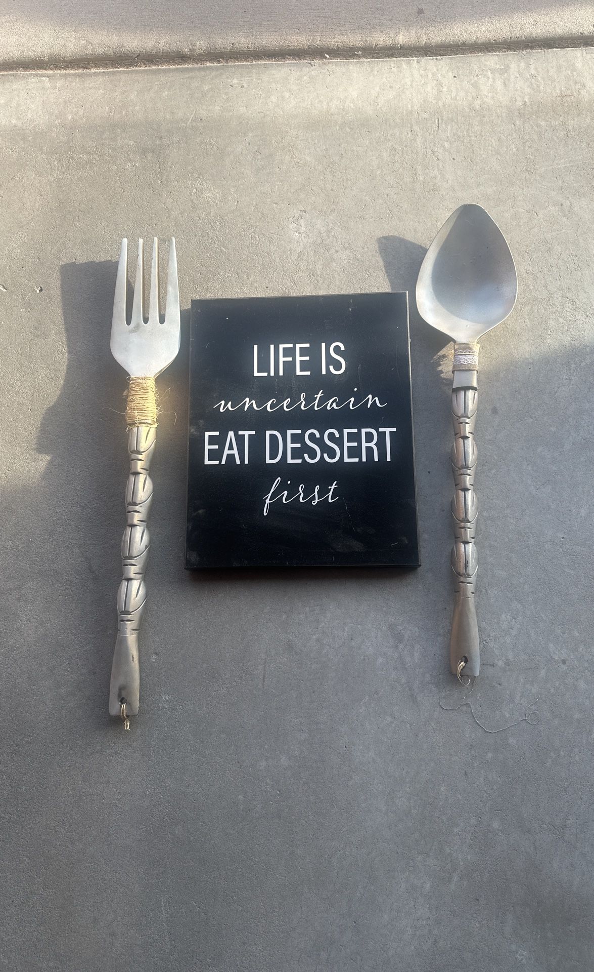 Fork Spoon Wall Art
