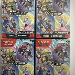 Pokemon Journey Together Booster Bundles