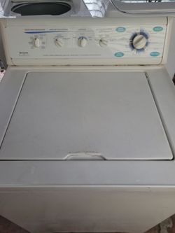 Washer and electric dryer