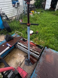 high-lift mechanical under-hoist support stand