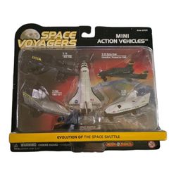 Space Voyagers Mini Action Vehicles Evolution of the Space Shuttle 1999