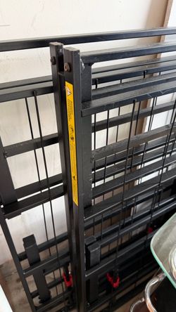 Full Size Black Metal Bed Frame - Full Bed Frame