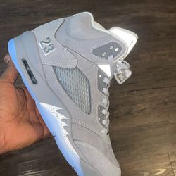 jorda 5 retro wolf grey