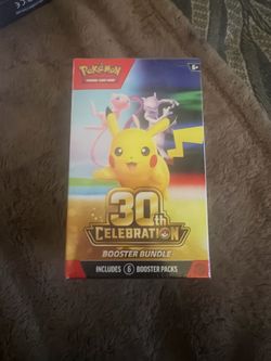 Pokémon 30th Anniversary Celebration Booster Bundle Factory Sealed