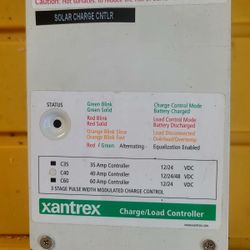 Xantrax Solar Controller And Digital Display
