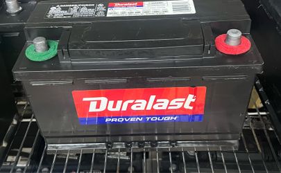 BATTERY DURALAST SIZE H7 like new
